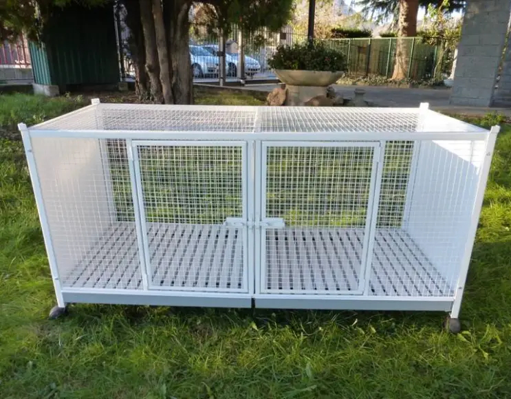 Cage for cats and dogs 150x60 with legs and wheels